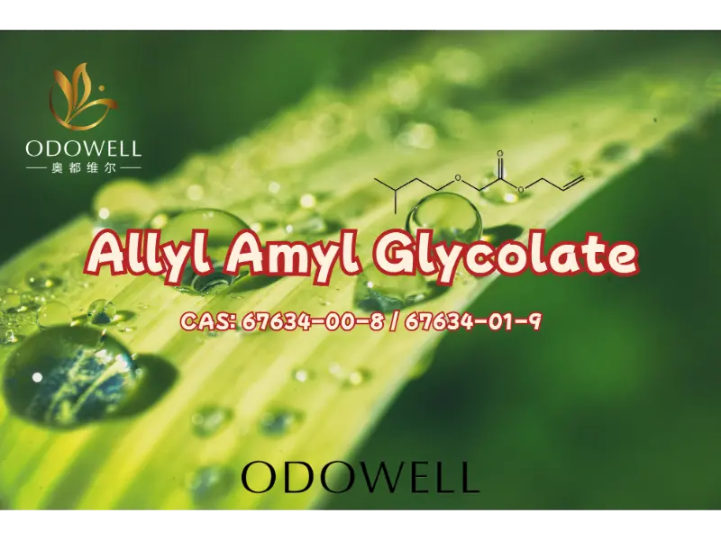 Allyl Amyl Glycolate – ODOWELL компаниясының заманауи хош иістерді жасауға арналған жоғары әсерлі жемісті эфирі