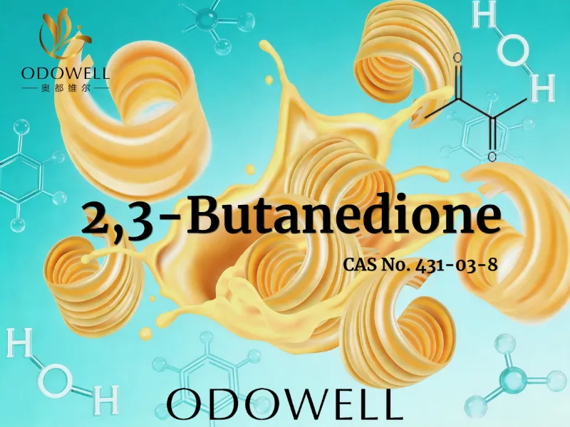 ODOWELL 2,3-Бутанедионелді сары майға бай дәмді қолдану үшін ұсынады