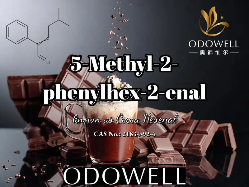 ODOWELL какао, шоколад және мока қолданбалары үшін 5-метил-2-фенилгекс-2-эналды ұсынады