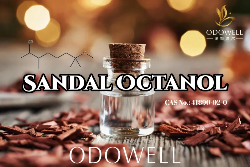 ODOWELL таза сандал ағашы мен гүлді-ағашты хош иісті қолдану үшін сандал октанолын ұсынады